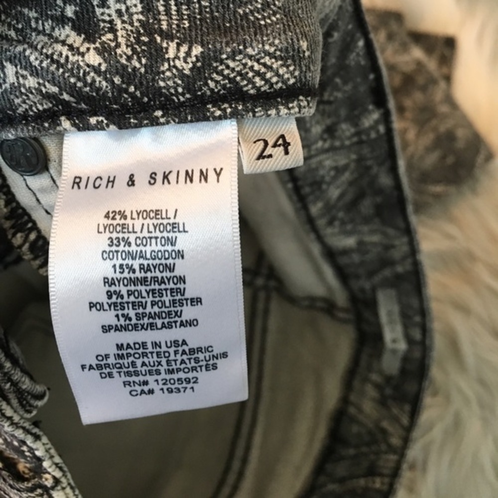 Rich and skinny patterned jeans - Picture 4 of 5